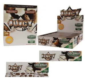 Juicy Jay's Slim King Size Kokos BOX 24