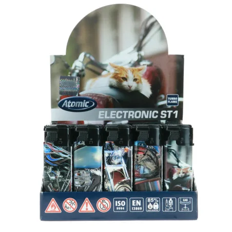 Atomic Swing Box 50 szt – zapalniczki piezo