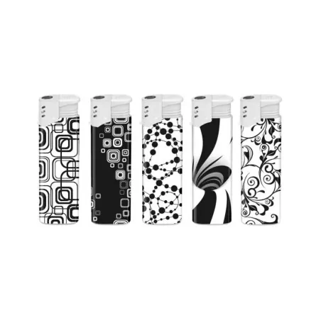 Zapalniczka żarowa TURBO BLACK & WHITE I 50 szt
