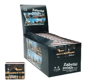 Zapalki Zabytki Polskie ok. 100 szt.