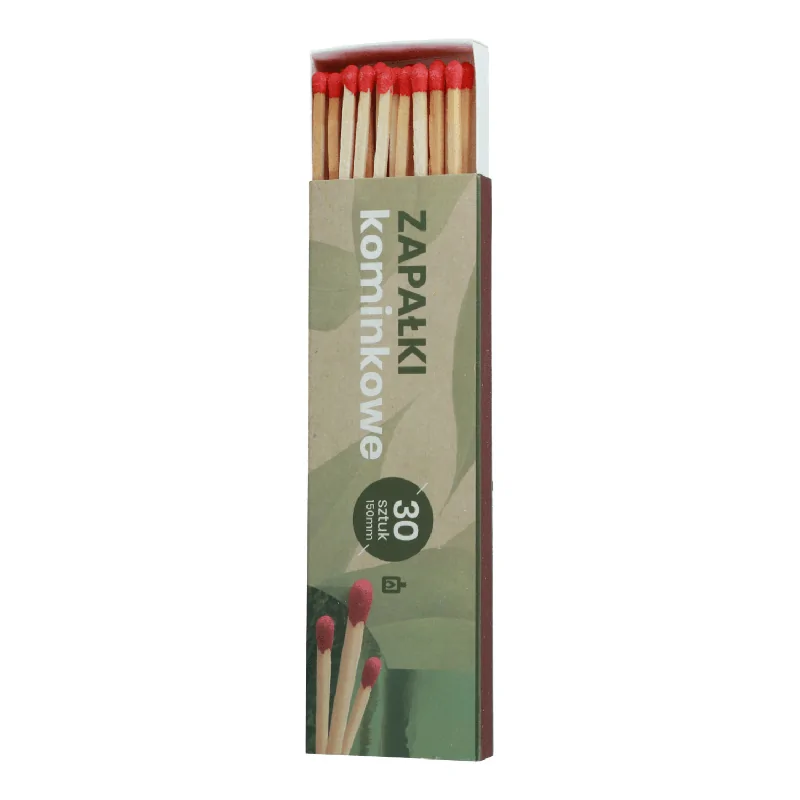 Zapalki kominkowe 15 cm 30 szt.