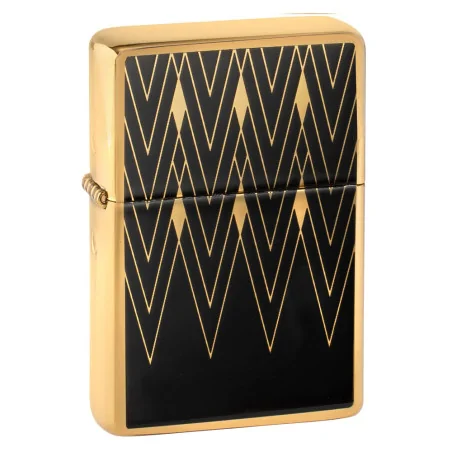 Tasman BRASS Art Deco – zapalniczka benzynowa