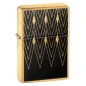Zapalniczka benzynowa Tasman BRASS Art Deco