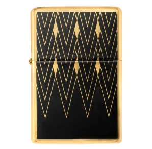 Tasman BRASS Art Deco – zapalniczka benzynowa