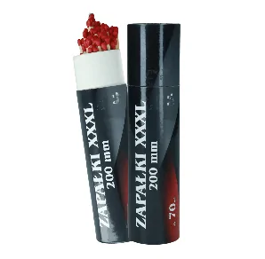 Zapalki XXXL 20 cm w tubie, ok. 70 szt.