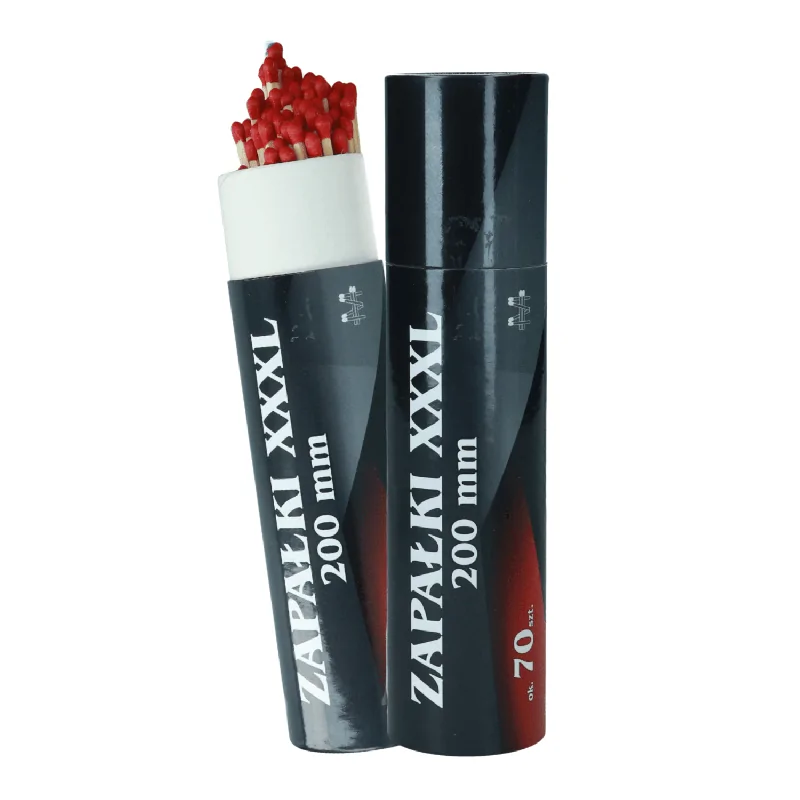 Zapalki XXXL 20 cm w tubie ok. 70 szt.