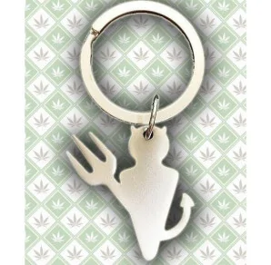 Brelok metalowy Devil – elegancki detal