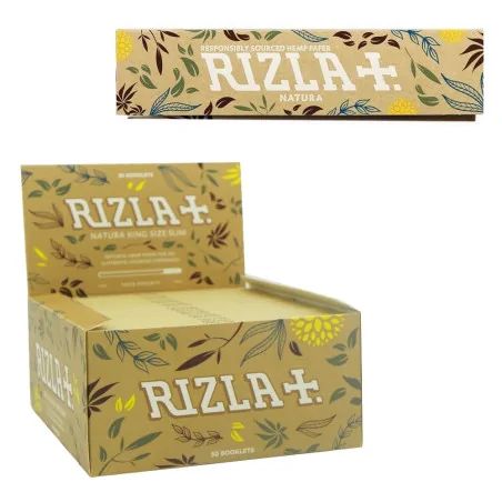 Rizzla+ Natura King Size Slim bibulka