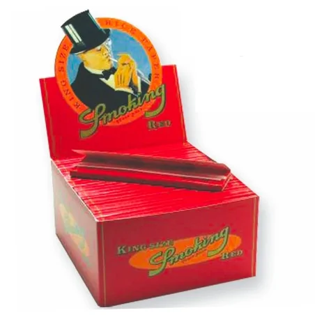 Bibułka Smoking Red King Size