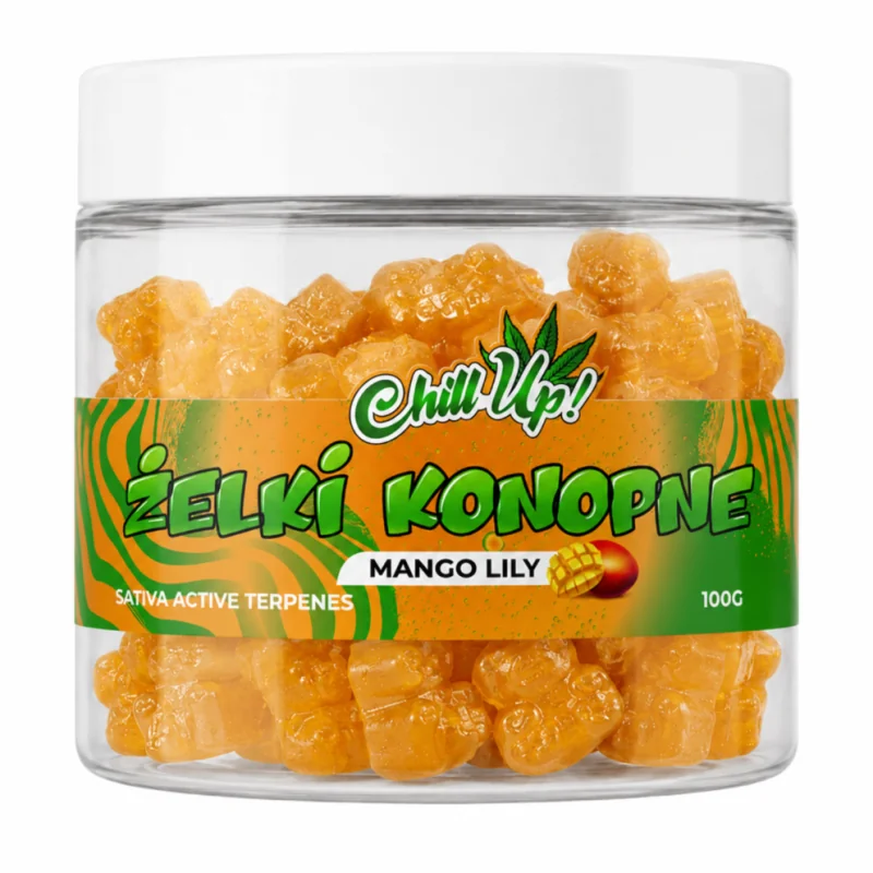 Żelki Konopne Chill Up! Mango Lilly 100g