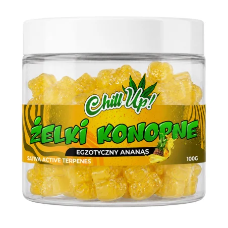 Żelki Konopne Chill Up! Egzotyczny Ananas 100g