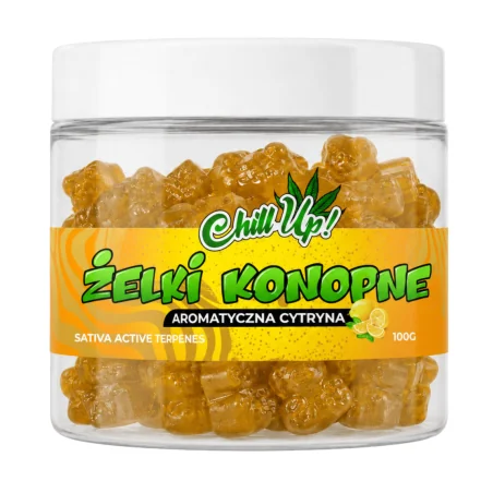 Żelki Konopne Chill Up! Aromatyczna Cytryna 100g