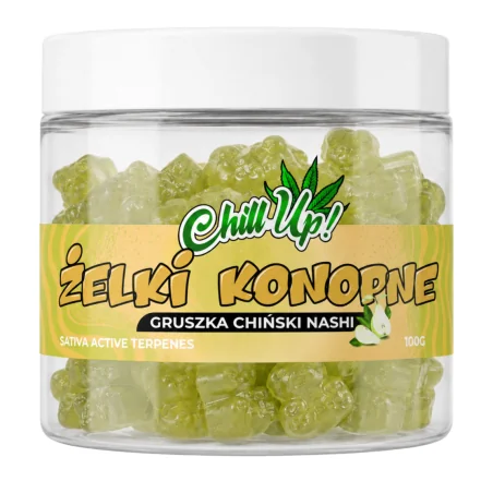 Żelki Konopne Chill Up! Gruszka Chińska Nashi 100g