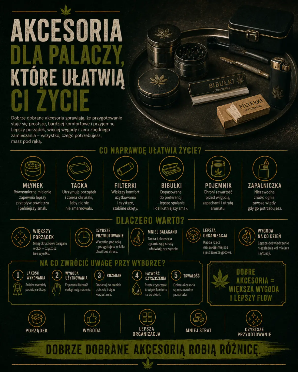 Akcesoria dla palaczy, które ułatwią Ci życie